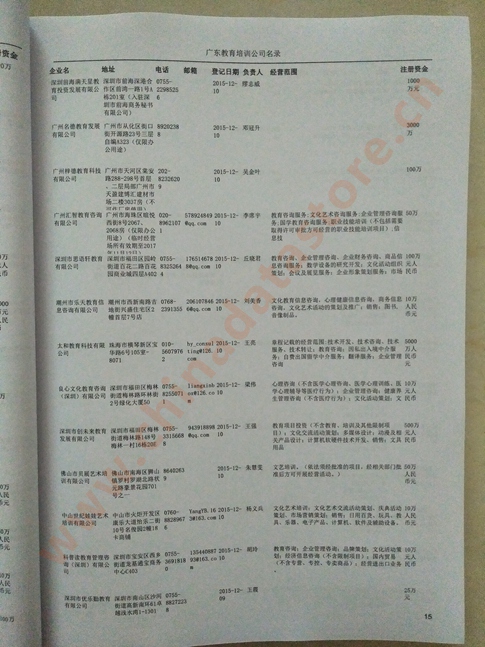 中國廣東教育培訓(xùn)企業(yè)黃頁可開展精準營銷，電話營銷、郵件營銷、傳真營銷等等多管齊下，圓您銷售冠軍夢